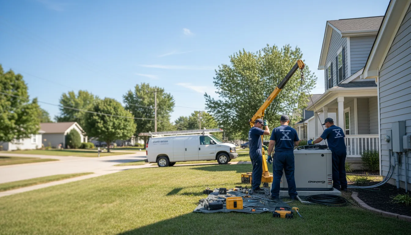 Generator Installation in Goodrich, TX near me